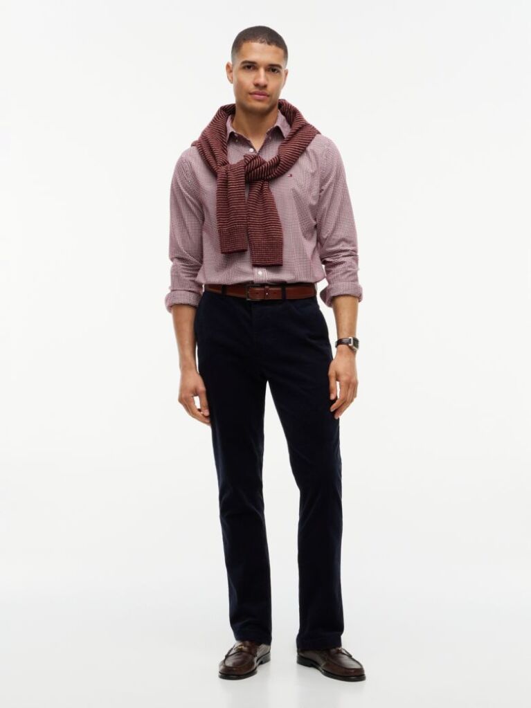 Multi Camasa Gingham Flex Cu Croiala Regular  Barbati