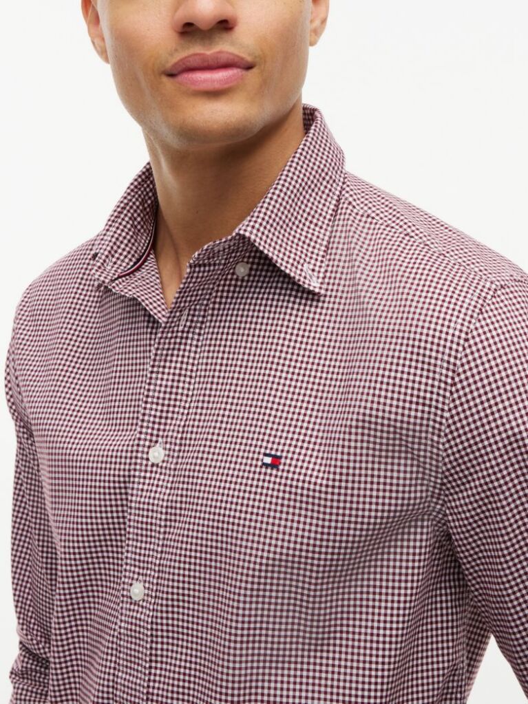 Multi Camasa Gingham Flex Cu Croiala Regular  Barbati