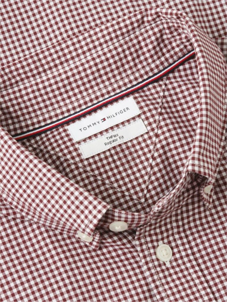 Multi Camasa Gingham Flex Cu Croiala Regular  Barbati