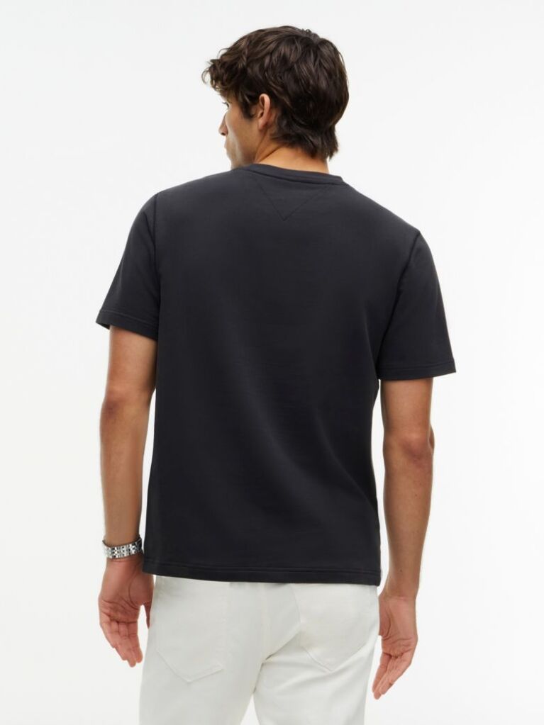 Negru T-Shirt Performance Flex Din Terry   Barbati