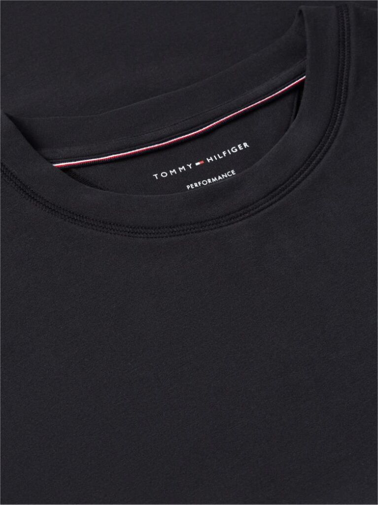 Negru T-Shirt Performance Flex Din Terry   Barbati