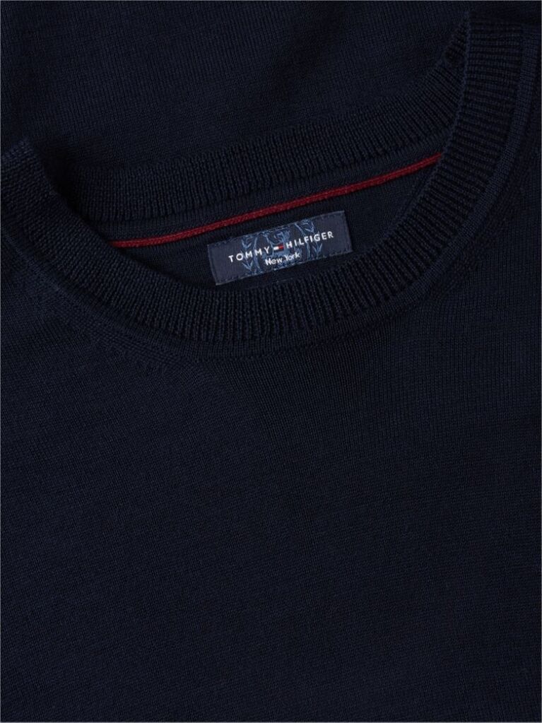 Blue Pulover New York Label Din Lana Pura  Barbati