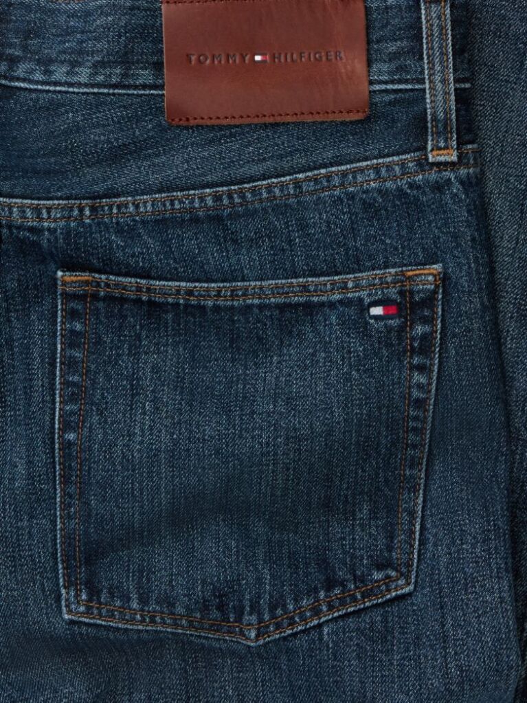 Blue Dover Regular Straight Whiskered Jeans  Men
