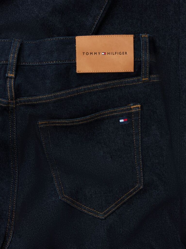 Blue Blugi Denton Cu Croiala Slim Si Dreapta  Barbati