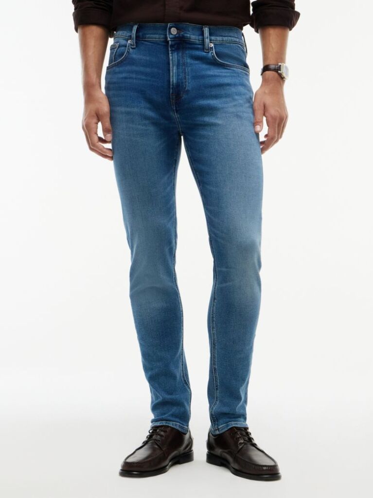 Blue Blugi Bleeker Cu Croiala Slim  Barbati