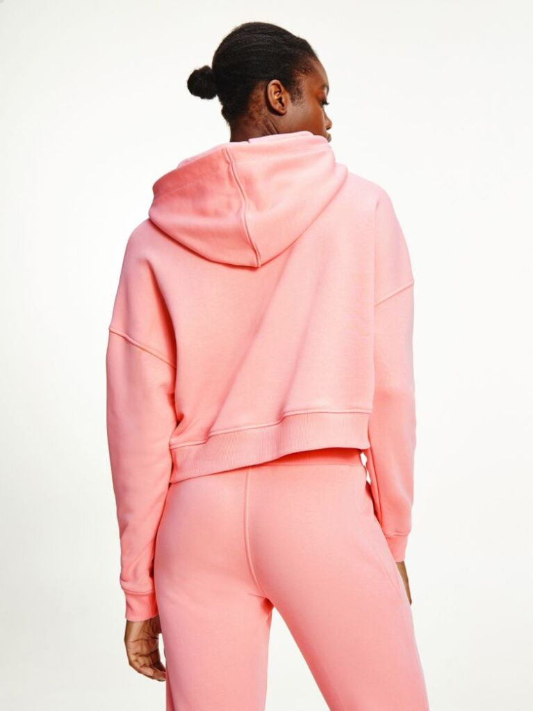 Roz Hanorac Sport Graphic  Femei