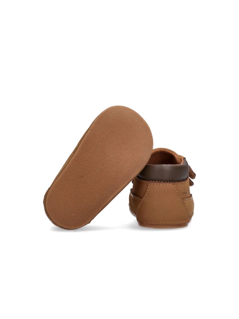 Brown Velcro Bootie  Boys