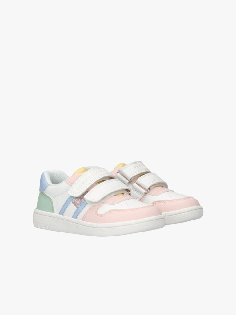 Multi Pantofi Sport Colour-Blocked Cu Velcro  Fete