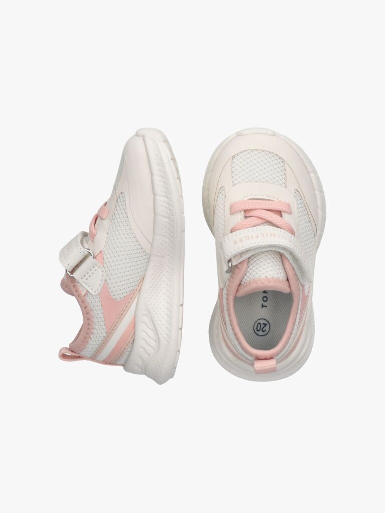 Multi Low Cut Lace Up Velcro Sneakers  Girls