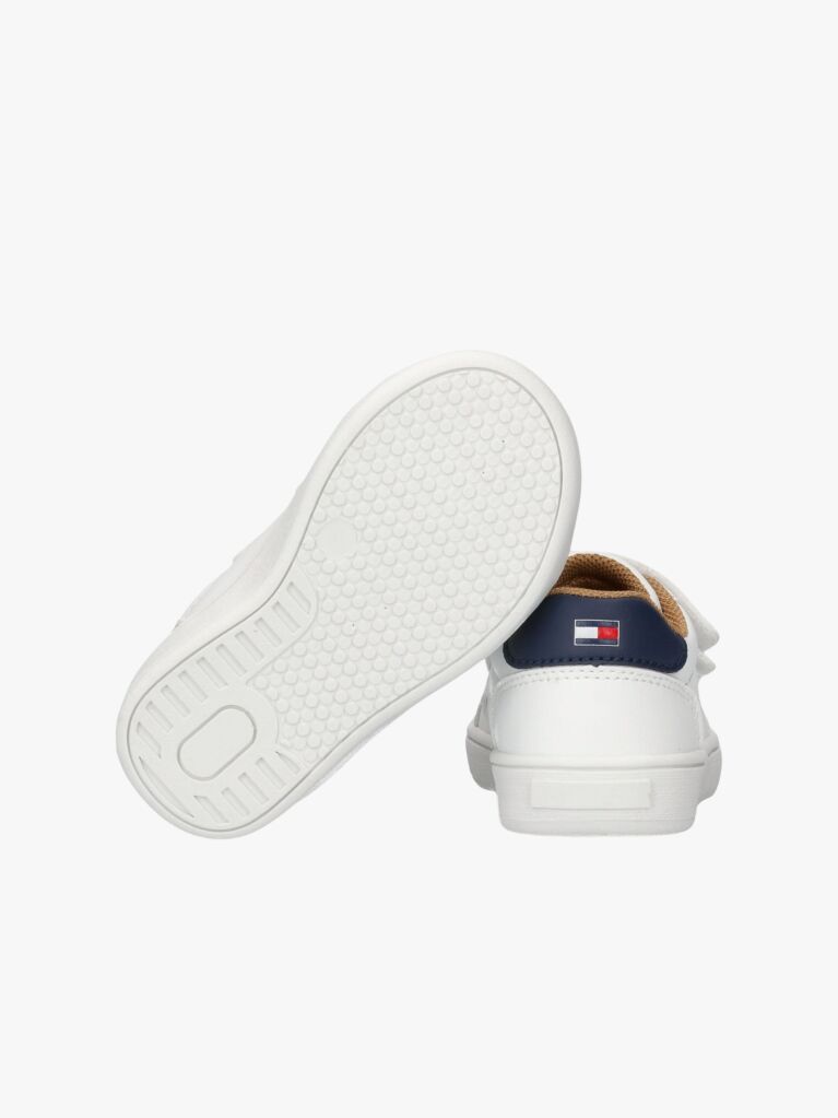 Alb Pantofi Sport Cu Prindere Reglabila Flag  Copii unisex