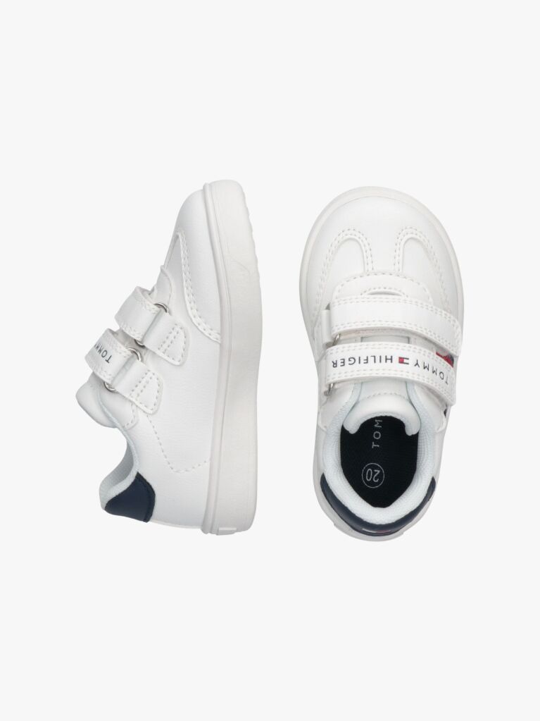 Alb Pantofi Sport Cu Prindere Reglabila  Copii unisex