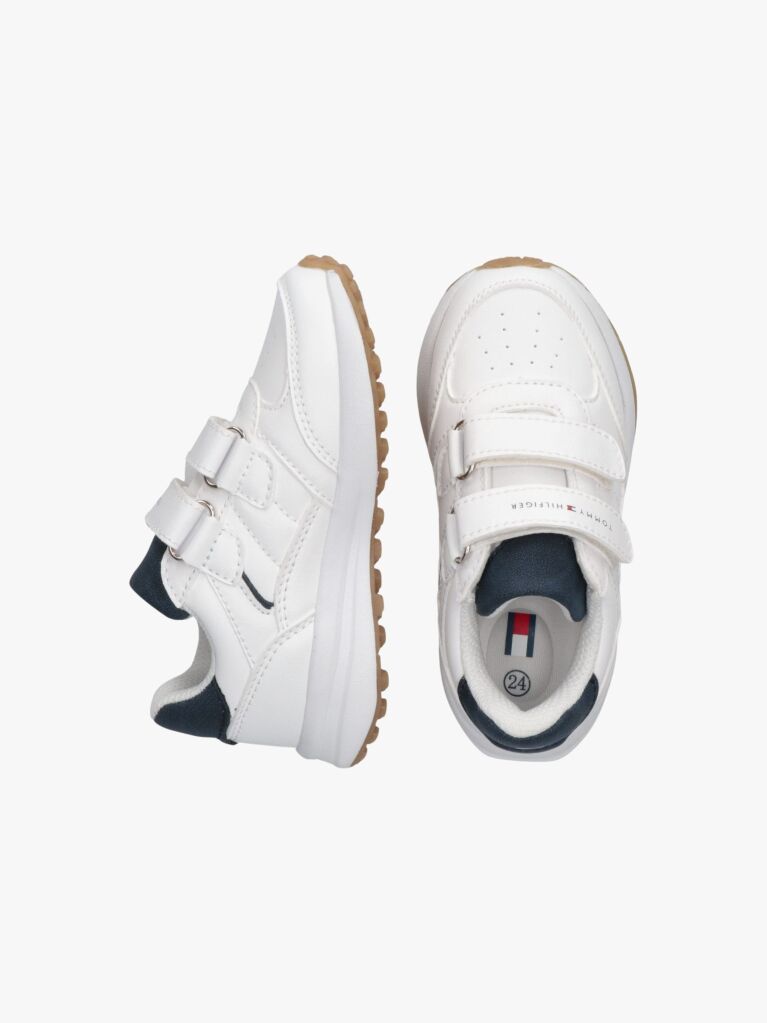 Alb Pantofi Sport Cu Prindere Reglabila  Copii unisex