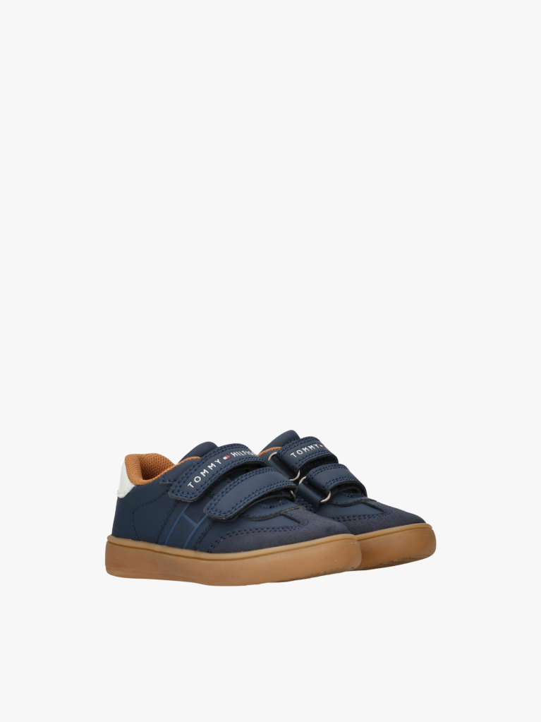 Blue Flag Low Cut Velcro Sneakers  Kids Unisex