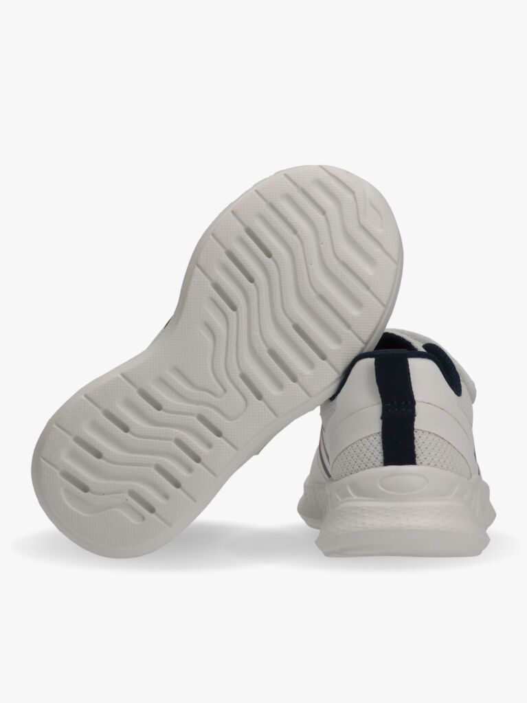 Alb Sneakers Mesh Cu Velcro Si Steag  Copii unisex