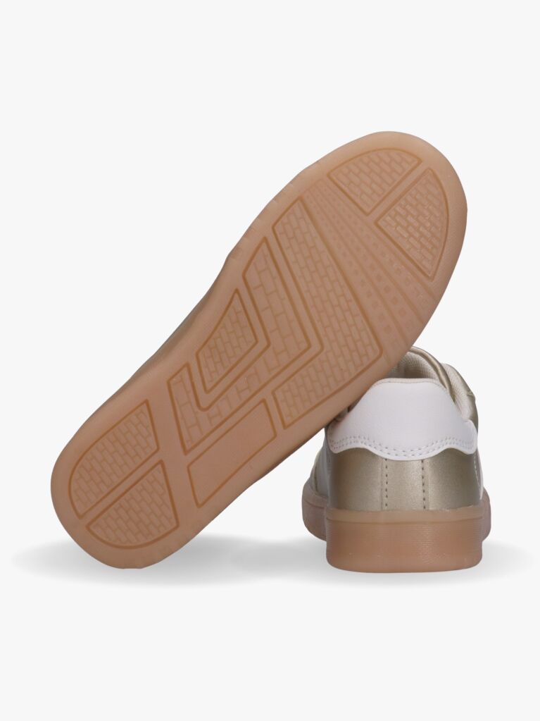 Auriu Sneakers Tonal Cu Steag  Fete