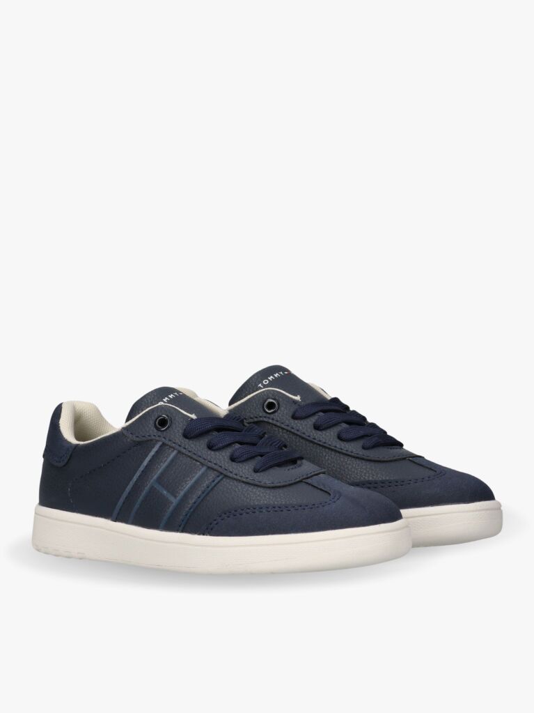 Blue Sneakers Tonal Cu Steag  Copii unisex