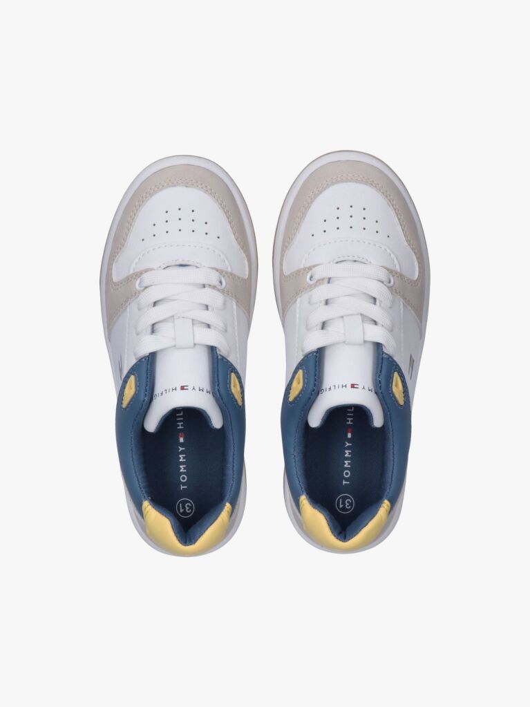 Multi Colour-Blocked Low Cut Sneakers  Kids Unisex