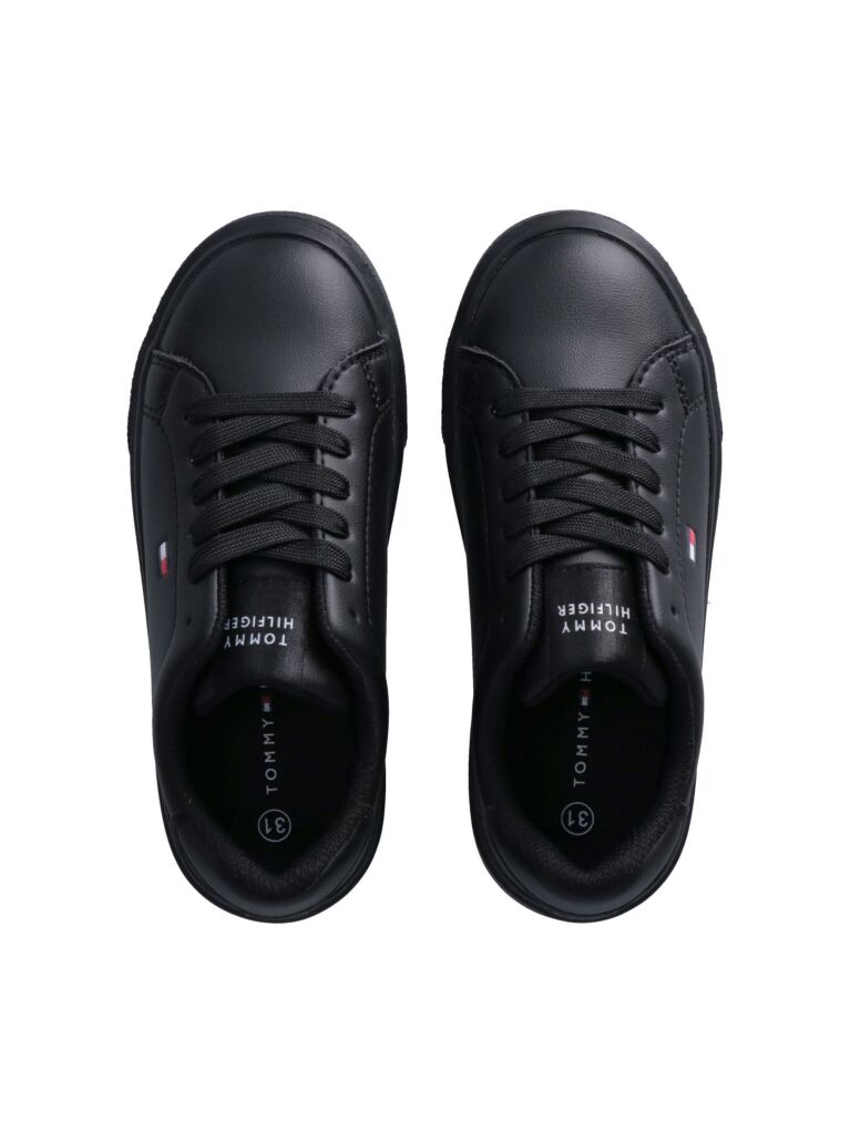 Negru Adidasi Cu Steag  Copii unisex