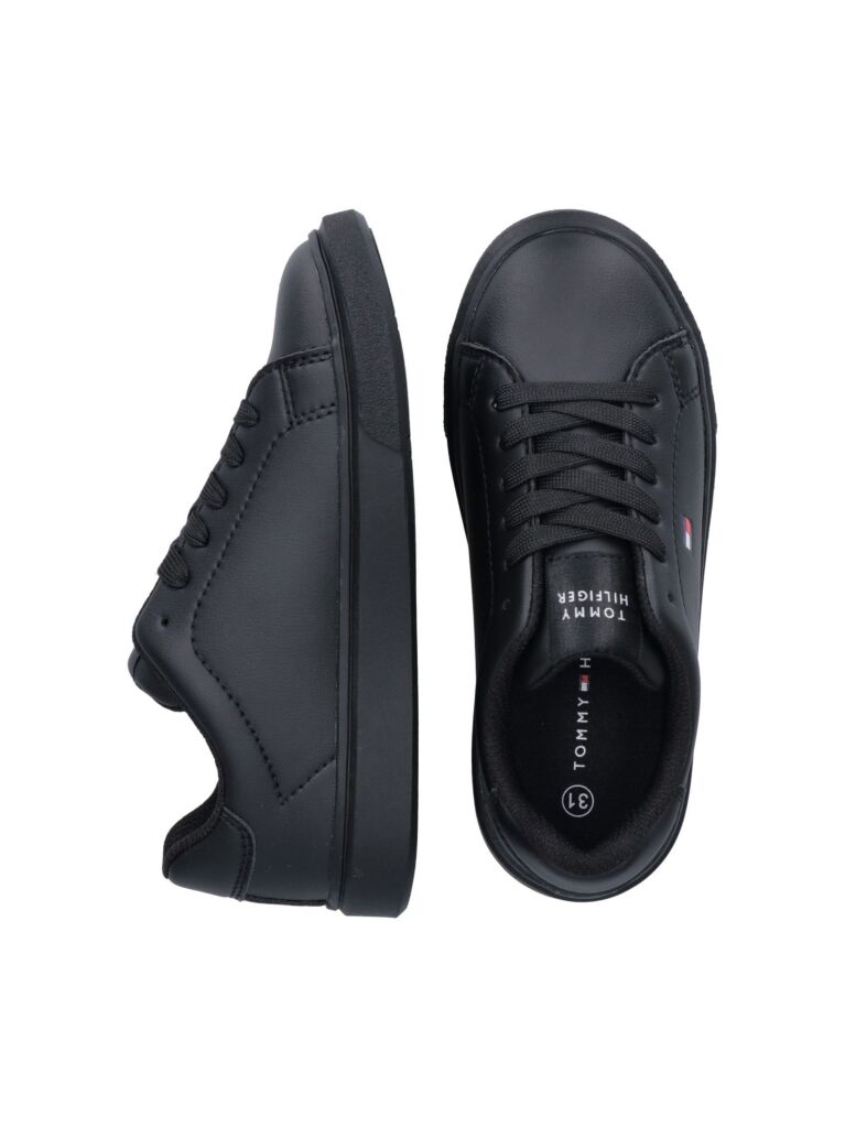 Negru Adidasi Cu Steag  Copii unisex