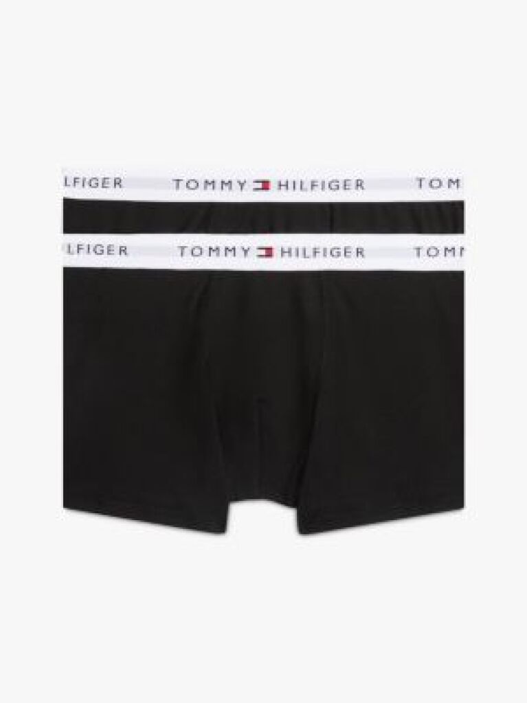 Black 2-Pack Signature Repeat Logo Waistband Trunks  Boys
