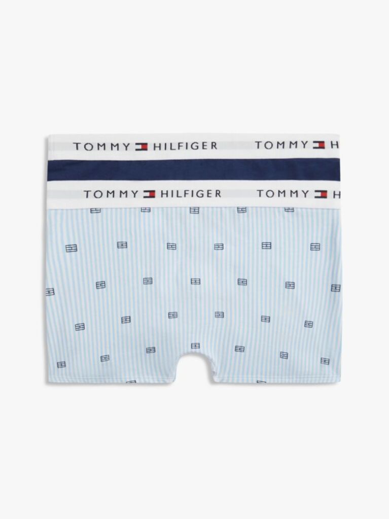 Multi 2-Pack Boxeri Cu Logo Semnatura Pe Talie  Baieti