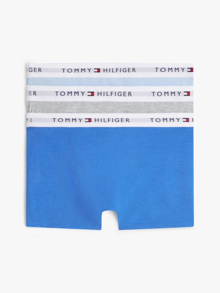 Multi 3-Pack Logo Waistband Trunks  Boys