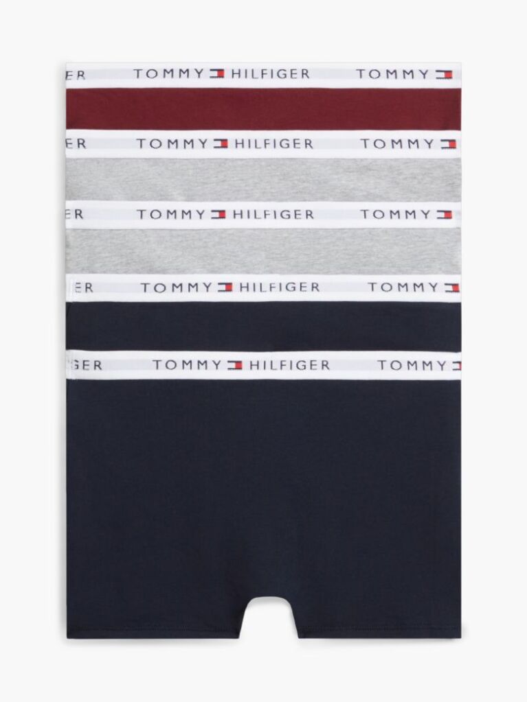 Multi 5-Pack Boxeri Cu  Signature Logo Pe Talie  Baieti