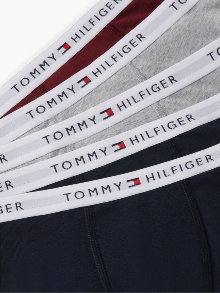 Multi 5-Pack Boxeri Cu  Signature Logo Pe Talie  Baieti
