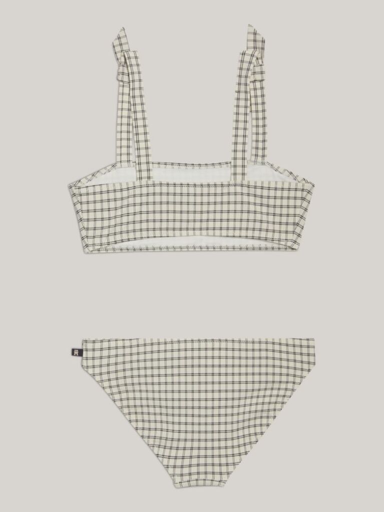 Multi Set De Baie Retro Cu Sutien Bralette Si Funda  Fete