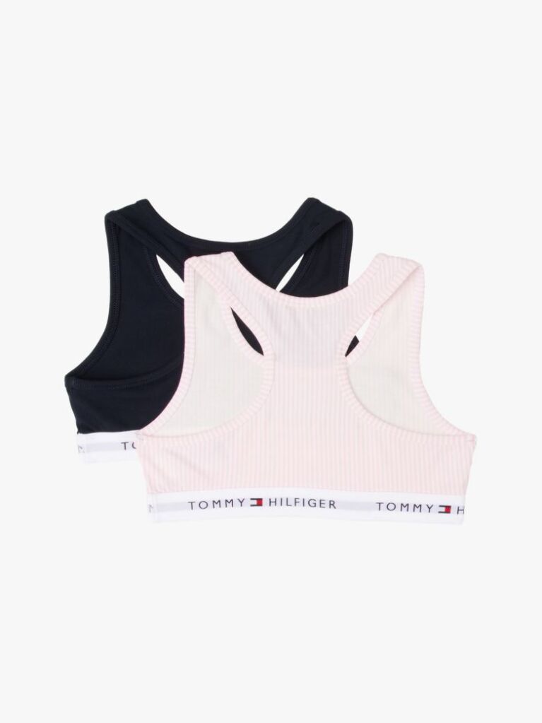 Multi Set 2 Bustiere Bralette Cu Imprimeu Semnatura  Fete