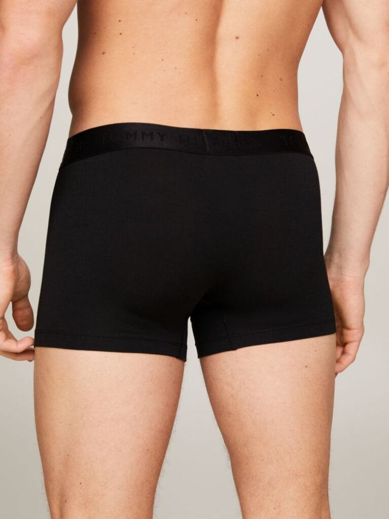 Negru 3-Pack Boxeri Cu Logo Tonal  Barbati