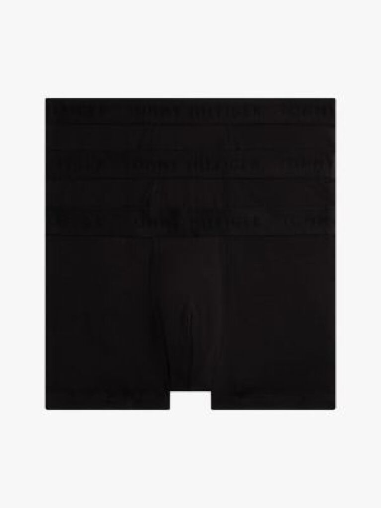 Negru 3-Pack Boxeri Cu Logo Tonal  Barbati