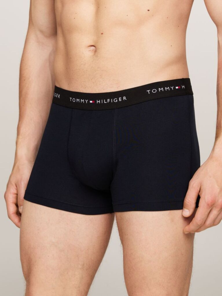 Multi 3-Pack Boxeri Cu Logo Pe Talie  Barbati