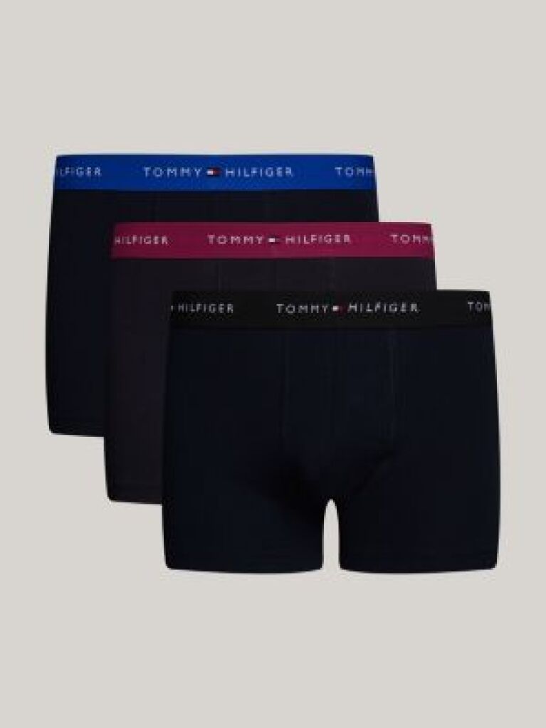Multi 3-Pack Boxeri Cu Logo Pe Talie  Barbati