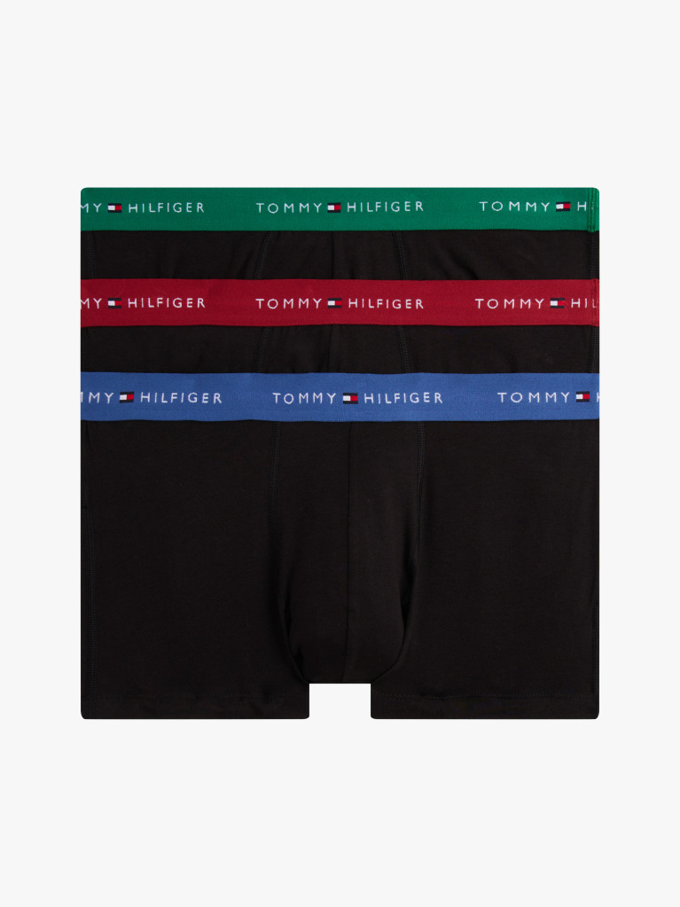 Multi 3-Pack Boxeri Cu Logo Pe Talie  Barbati