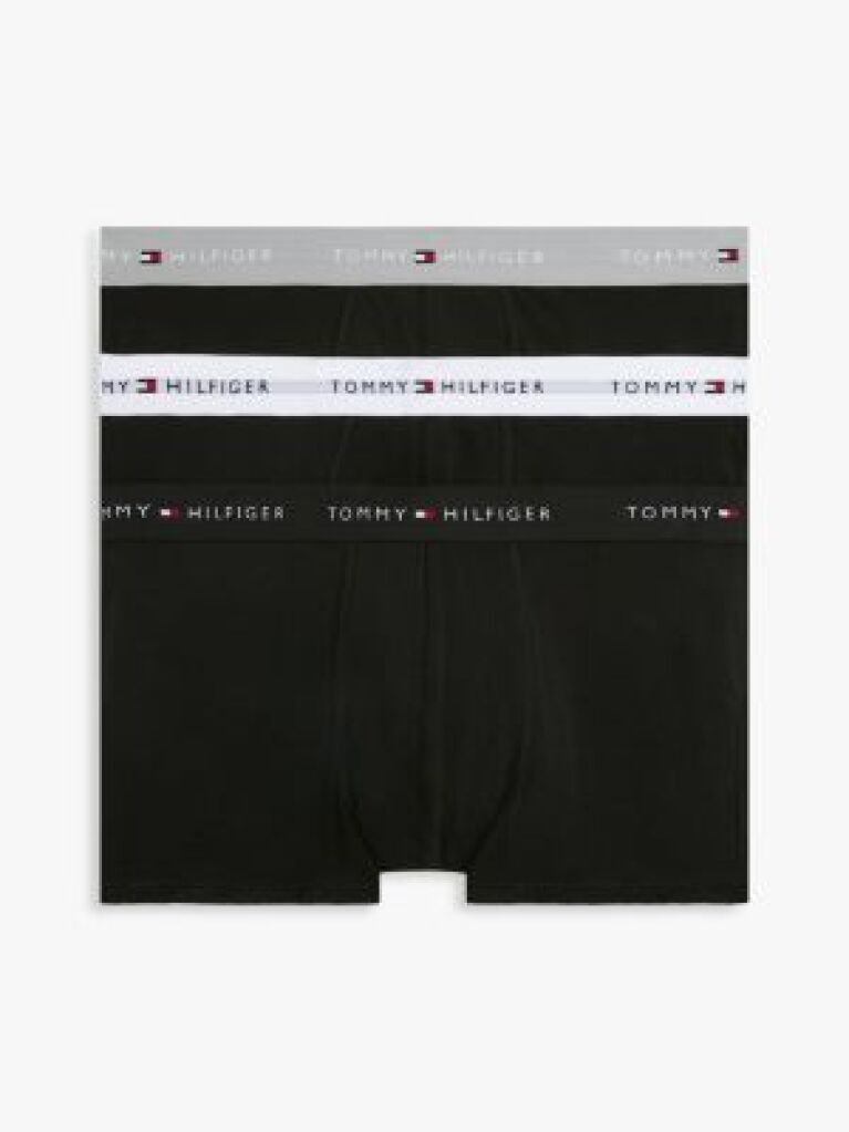 Multi 3-Pack Logo Waistband Trunks  Men