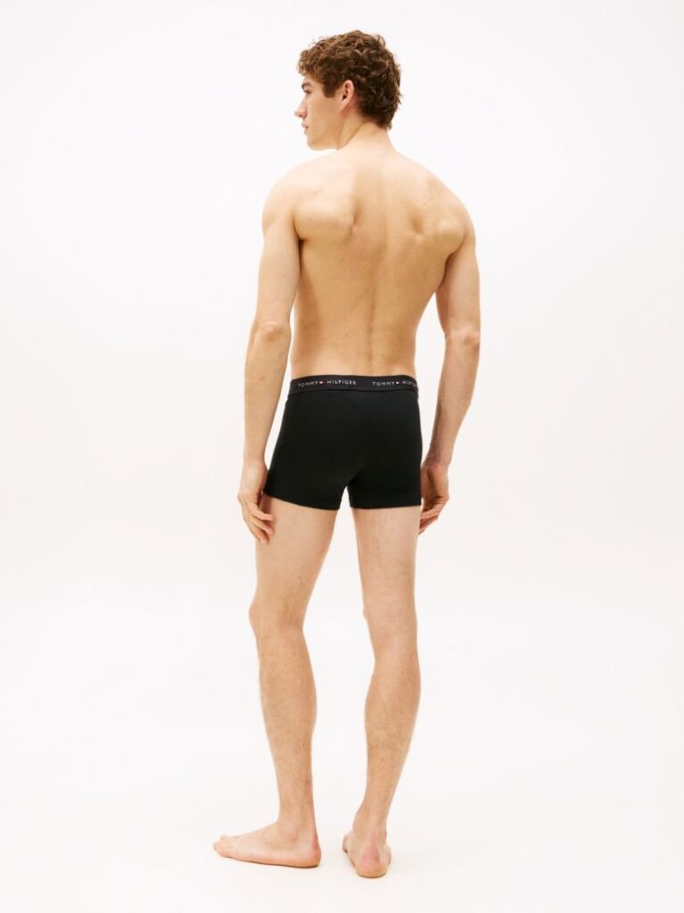 Multi 3-Pack Logo Waistband Trunks  Men