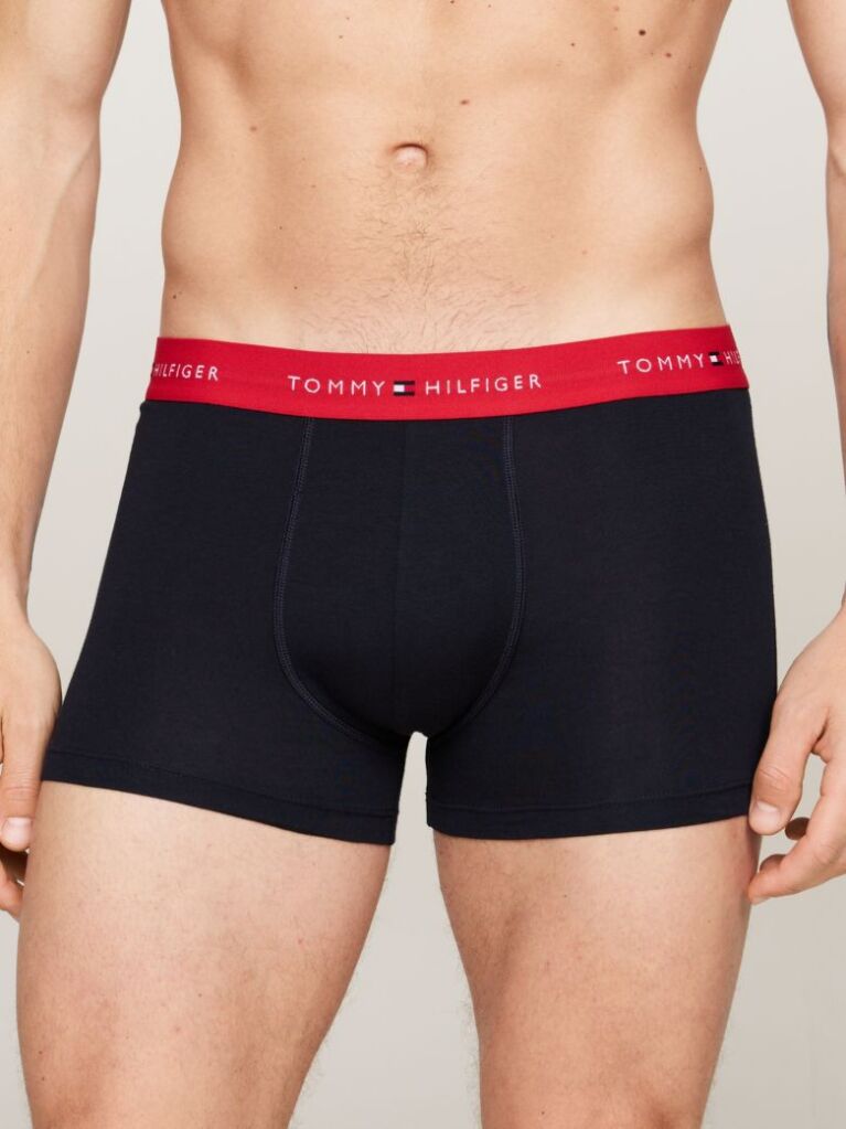 Multi 3-Pack Boxeri Cu Logo Pe Talie  Barbati