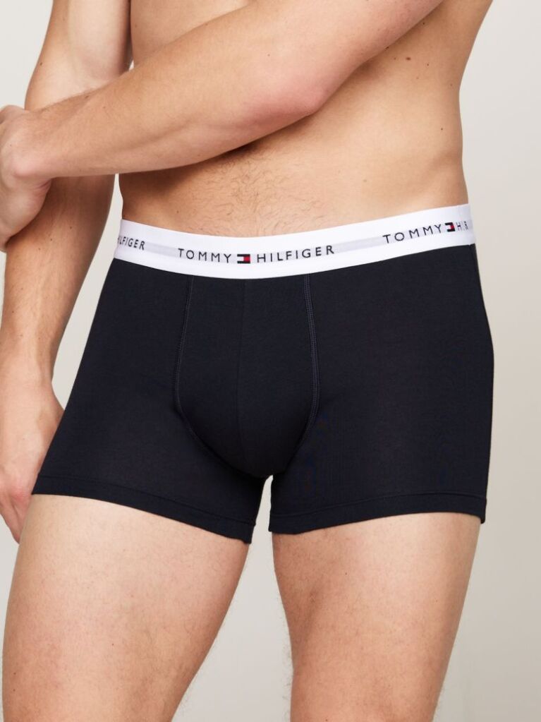 Multi 3-Pack Boxeri Cu Logo Pe Talie  Barbati