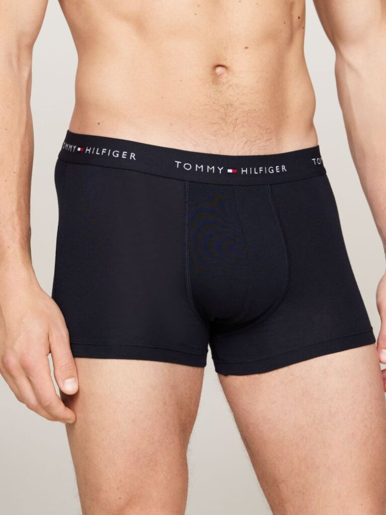 Multi 3-Pack Boxeri Cu Logo Pe Talie  Barbati