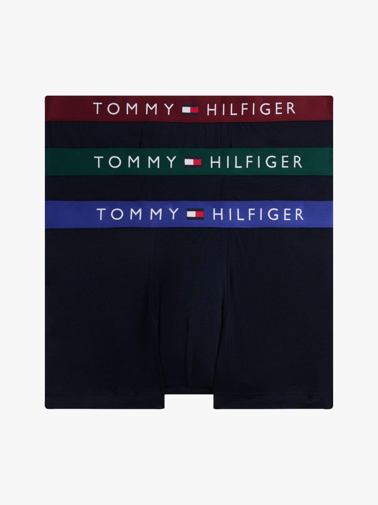 Multi 3-Pack Boxeri Cu Logo TH Original Pe Talie  Barbati