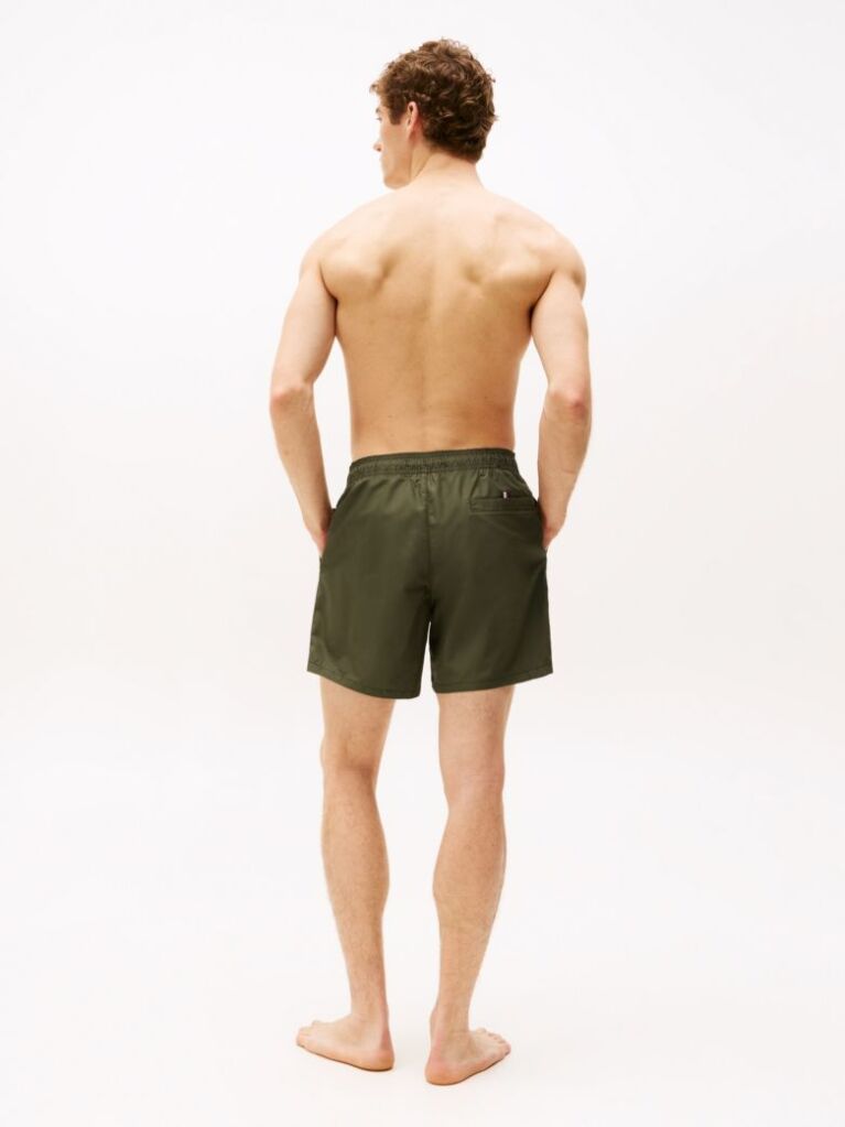 Verde Pantaloni Scurti De Baie Original Logo  Barbati
