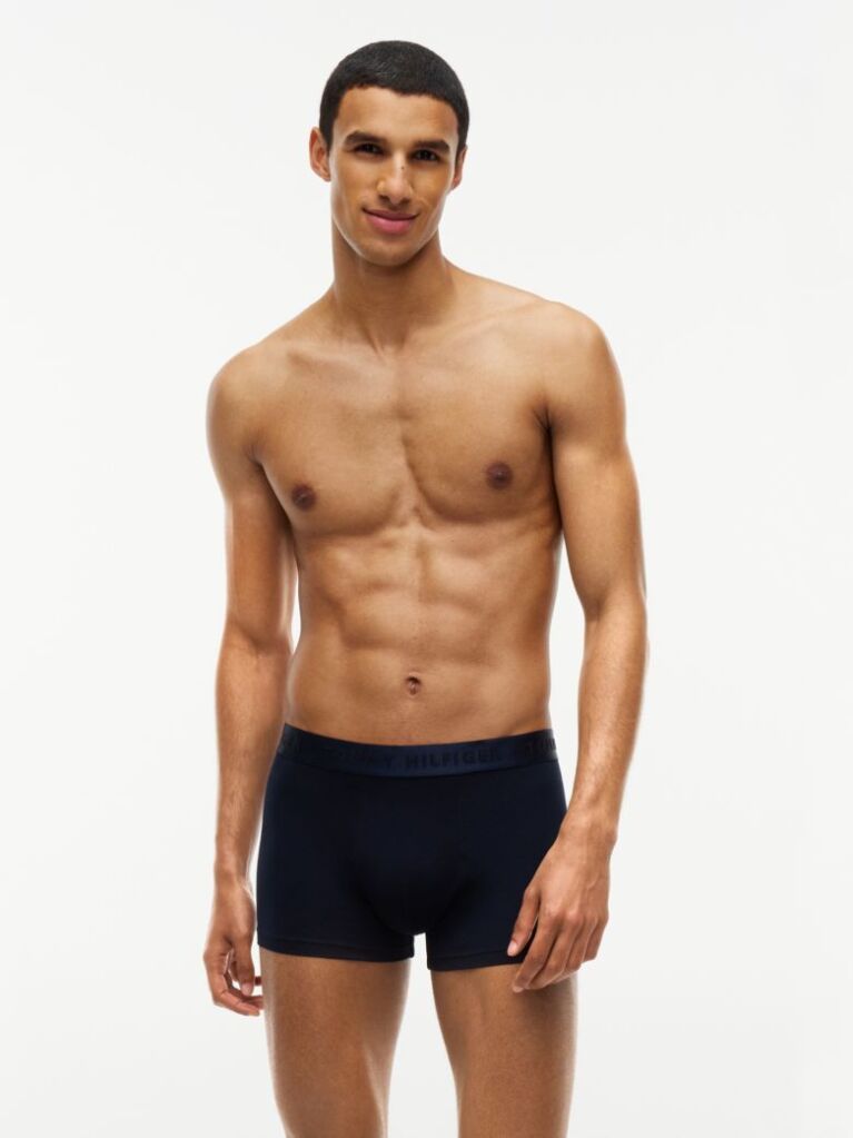 Multi Set De 3 Boxeri Cu Banda Elastica In Culori Asortate  Barbati