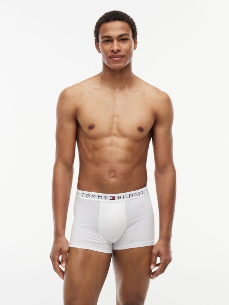 Multi 3-Pack TH Original Logo Waistband Trunks  Men
