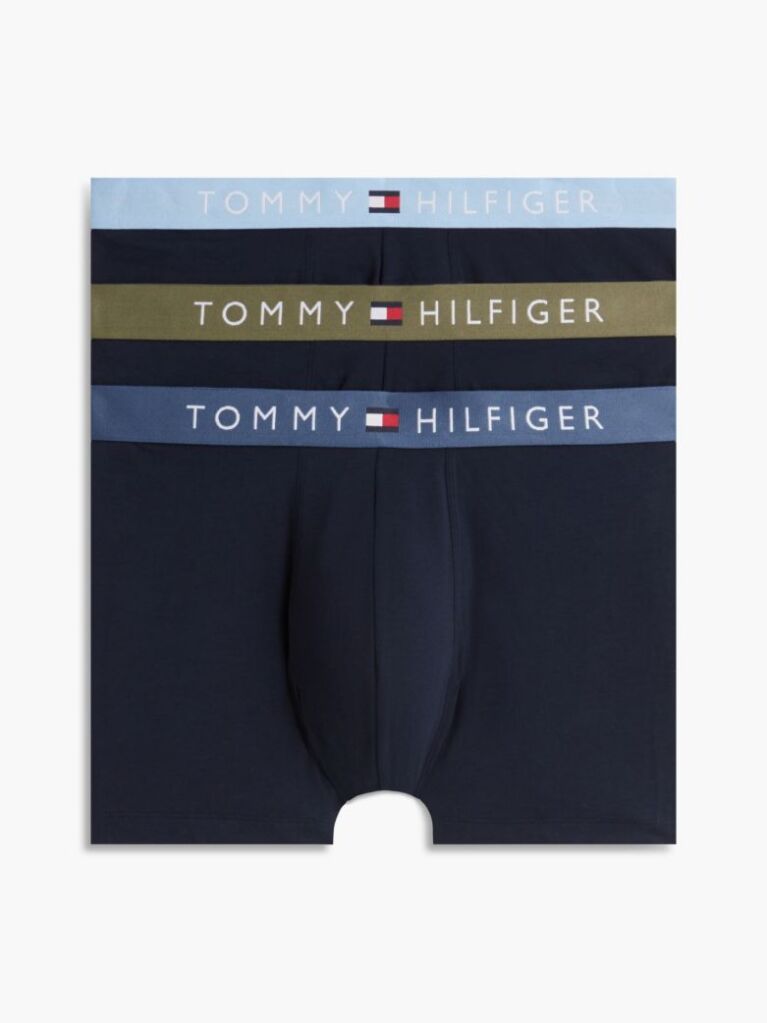 Multi 3-Pack TH Original Boxeri Cu Contrast Pe Talie  Barbati