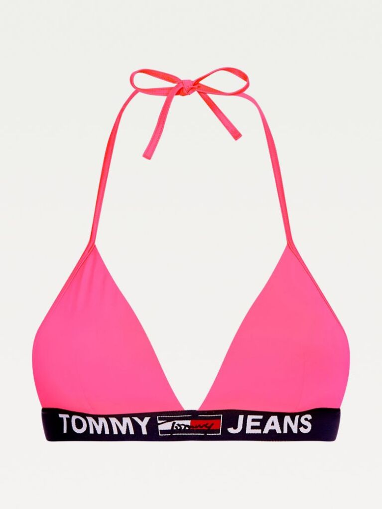Roz Sutien Bikini Captusit Halter Neck  Femei