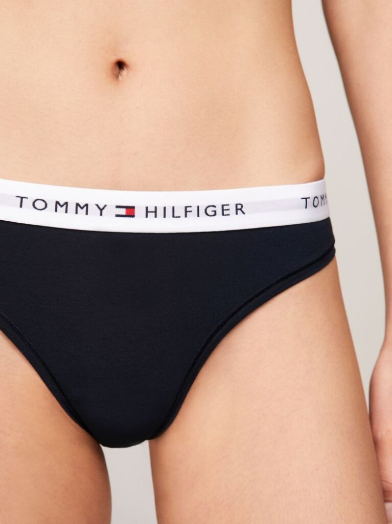 Blue Tanga Cu Logo Pe Talie  Femei