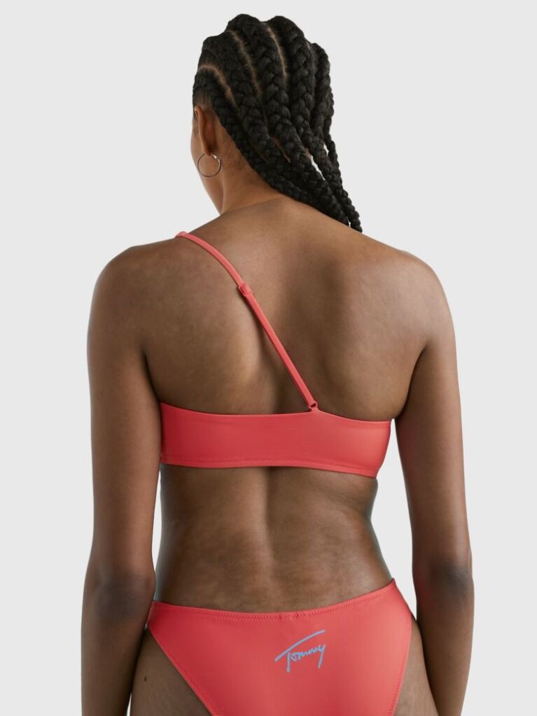 Pink Signature One Shoulder Bikini Top  Women