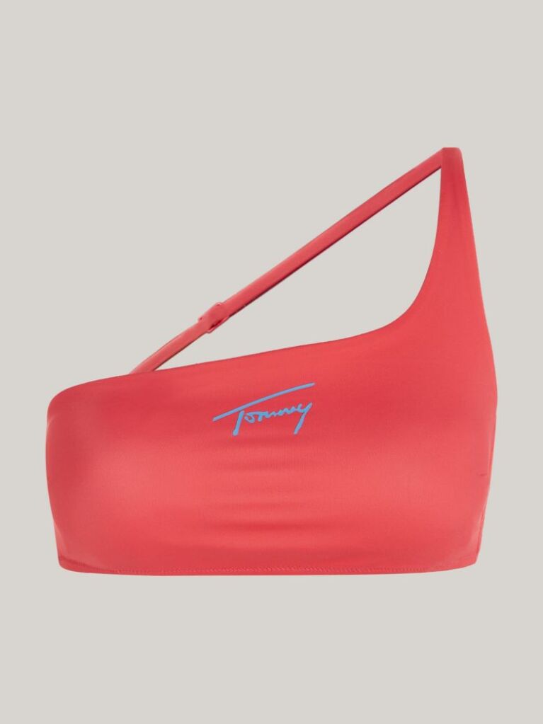 Pink Signature One Shoulder Bikini Top  Women