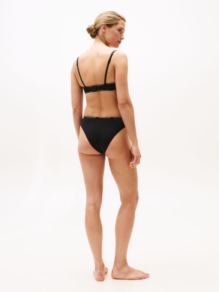 Negru Sutien Push-Up Fara Sarma Repeat Logo  Femei